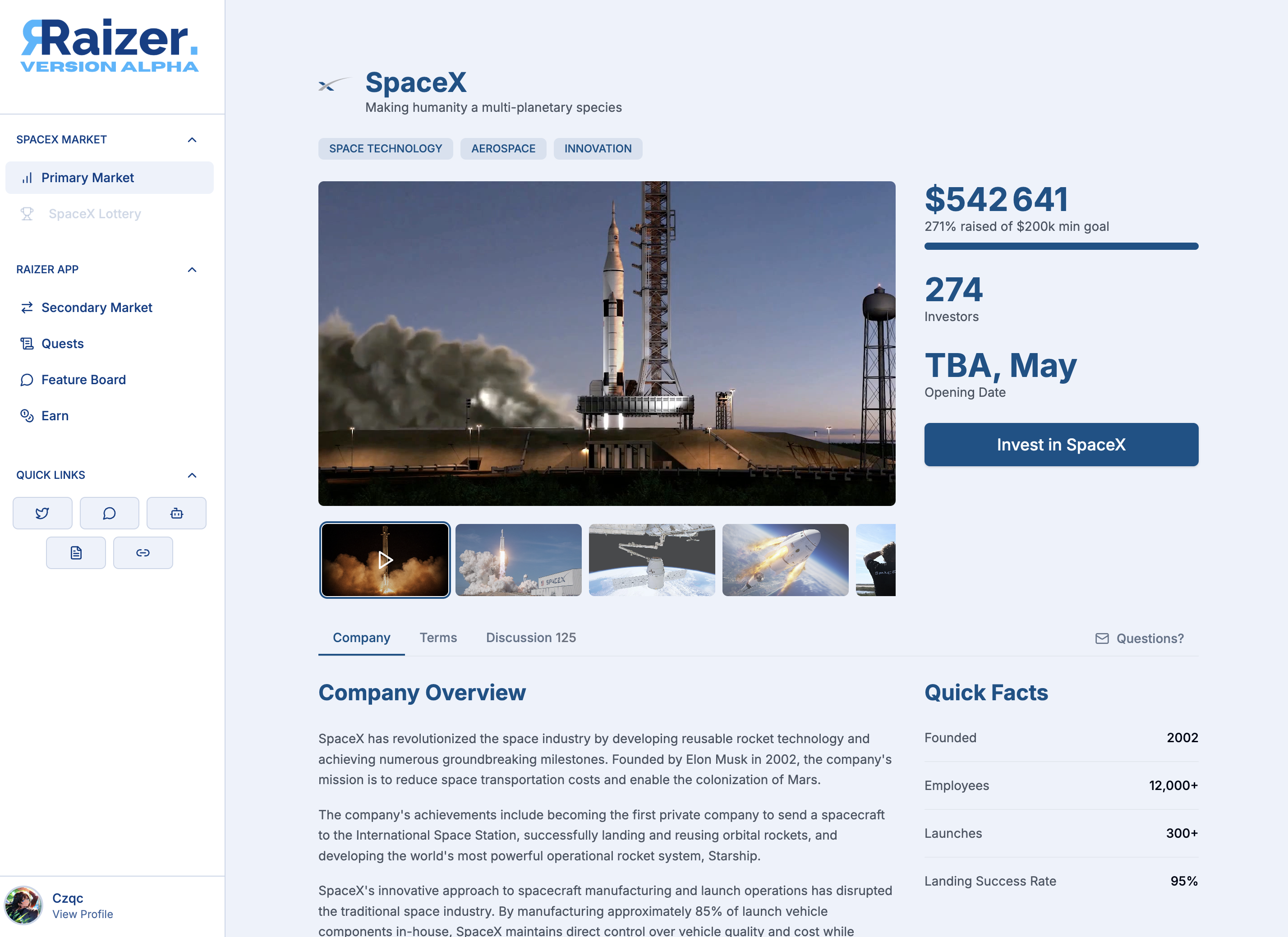 SpaceX Illustration